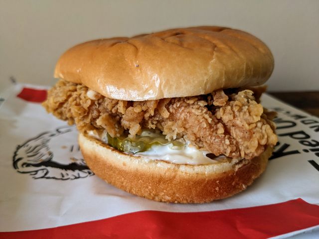 Review: KFC - Classic Chicken Sandwich | Brand Eating