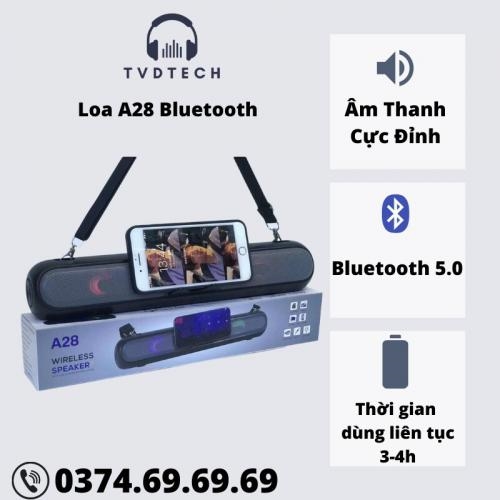 Loa bluetooth A28 thiết kế giá đỡ dây đeo tiện lợi âm thanh cực hay Bảo hành 6 Tháng 10 f260e3707 387a 4bf4 af09