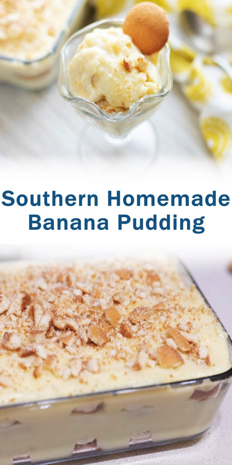 Southern Homemade Banana Pudding - forloverecipes