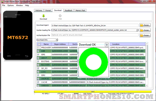 Cara Flash Oppo A71 CPH1717 via SP Flashtool Cara Flash Oppo A71 CPH1717 via SP Flashtool