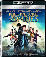 Pride and Prejudice and Zombies 4K Ultra HD Cover