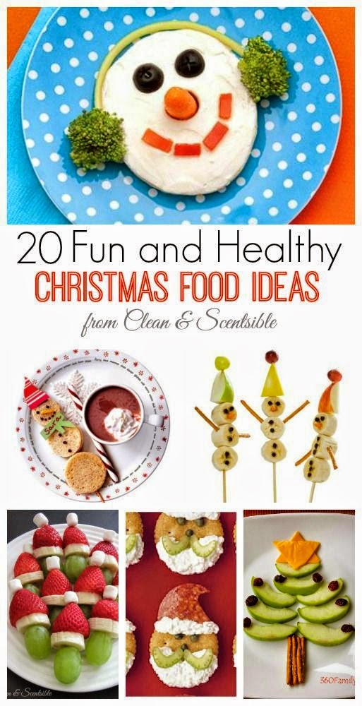 Helping Kids Grow Up: 20 Super Cute And Healthy Christmas Food Ideas