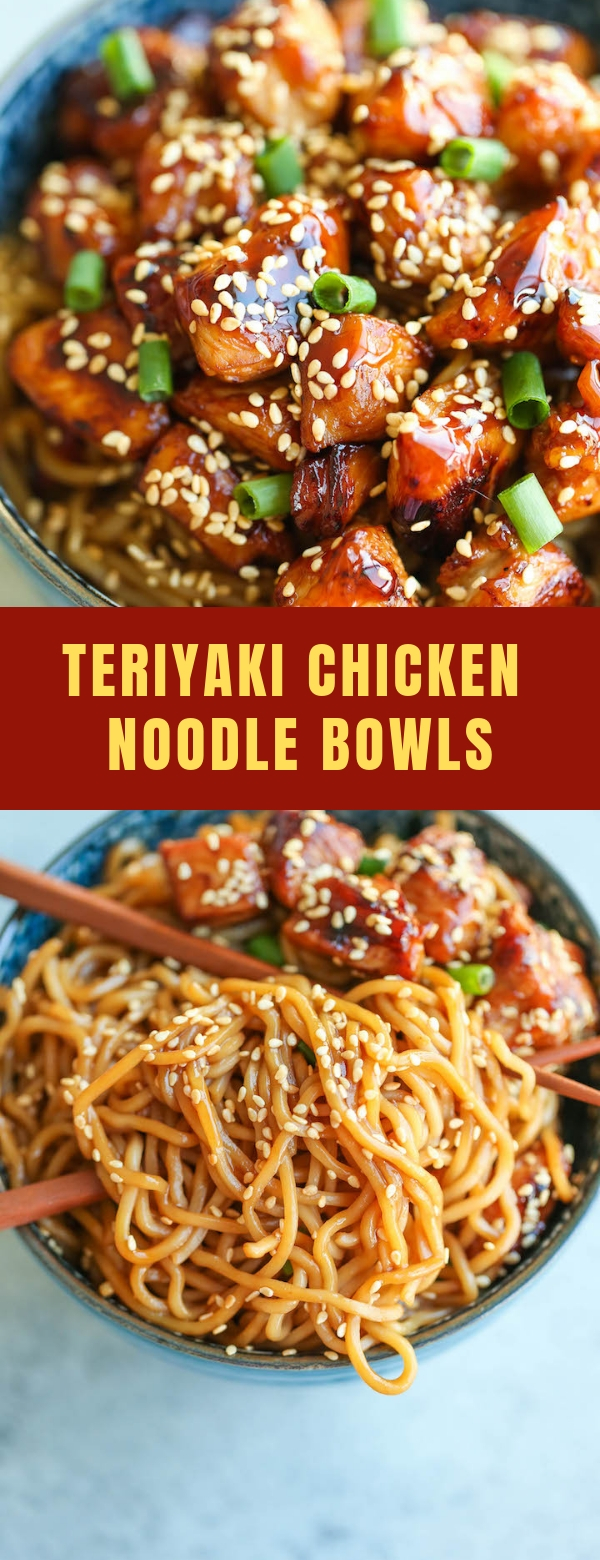 TERIYAKI CHICKEN NOODLE BOWLS All delicious Recipe