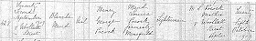 England and Wales, birth certificate for Blanche Maude Pocock, born 22 Sep 1909; citing 1c/540/428, Dec quarter 1909, Poplar registration district; General Register Office, Southport.