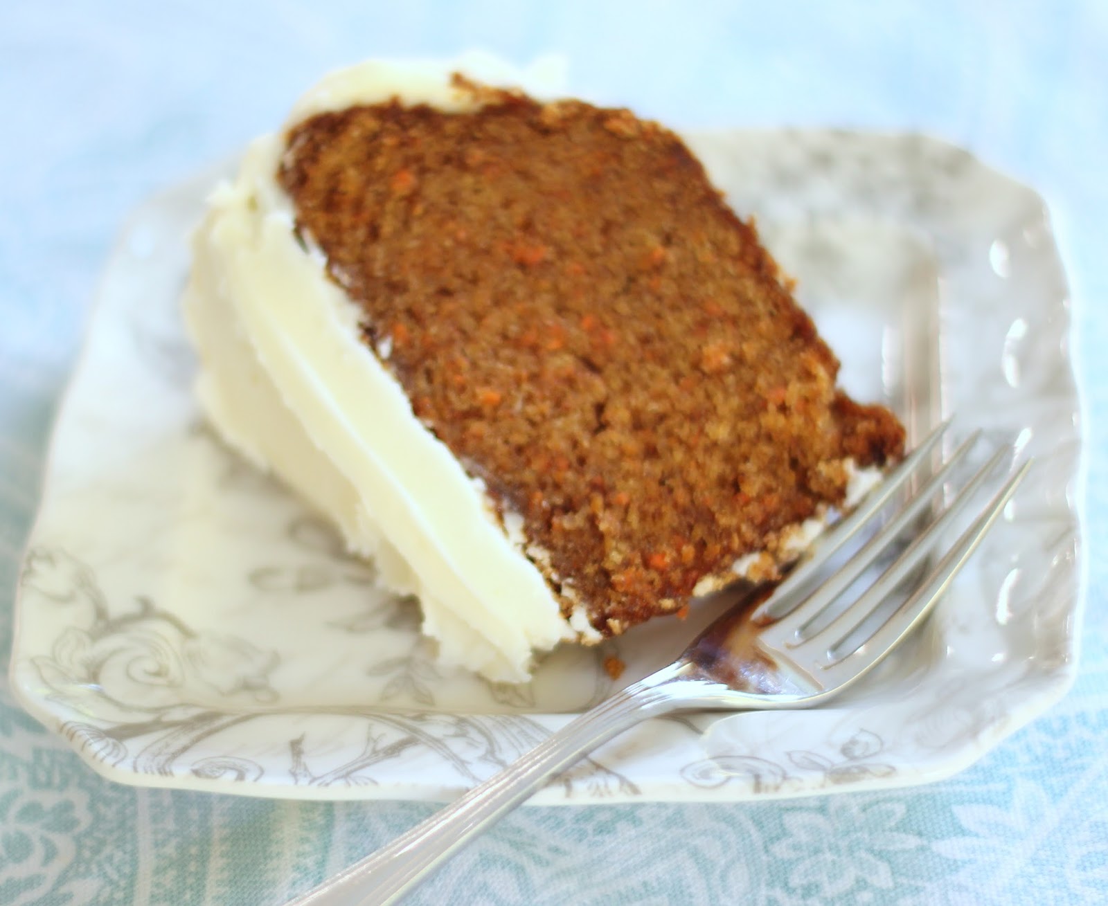 Carrot Cake With Cream Cheese Frosting Shine Your Light