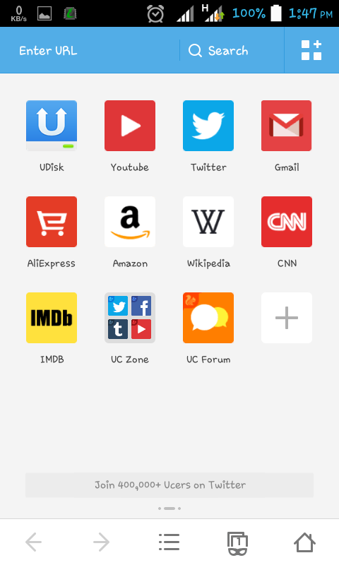 fast browser app