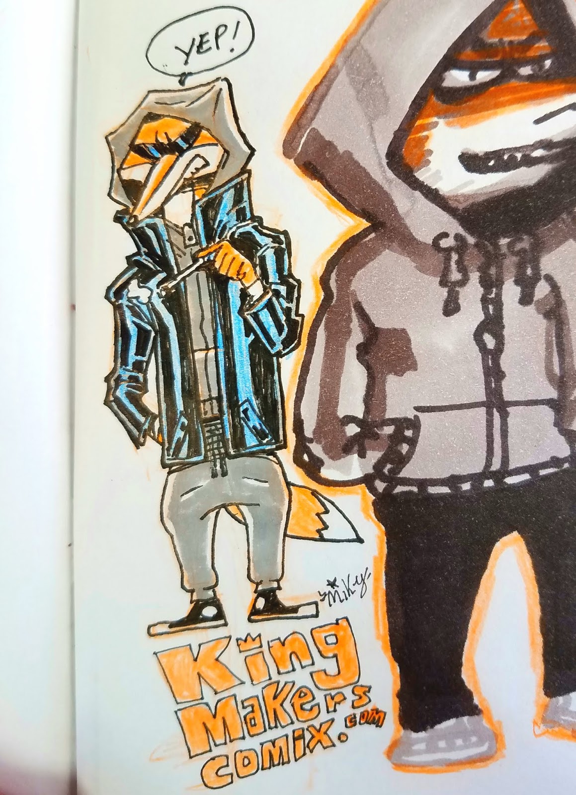 Little Black Marker April 2012