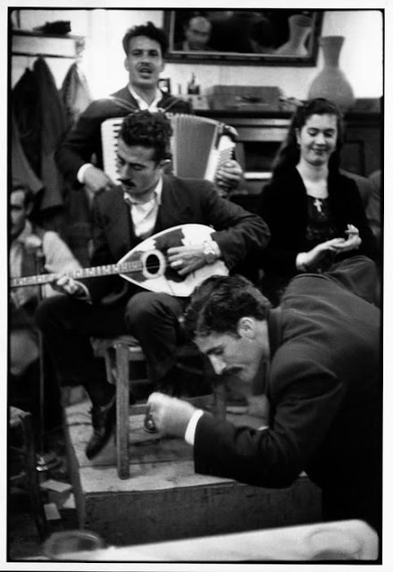 Henri Cartier-Bresson - Zeibekiko dancer in a café. Piraeus. Greece. 1953. Henri Cartier-Bresson - Zeibekiko dancer in a café. Piraeus. Greece. 1953.