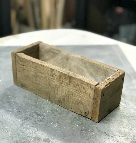 Farmhouse Bud Vase from pallet wood