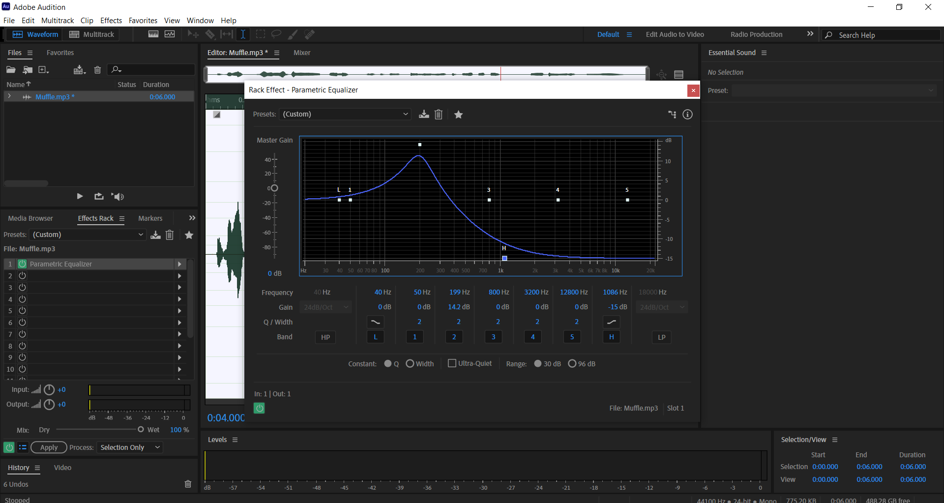 Video & Sound Production Project 1
