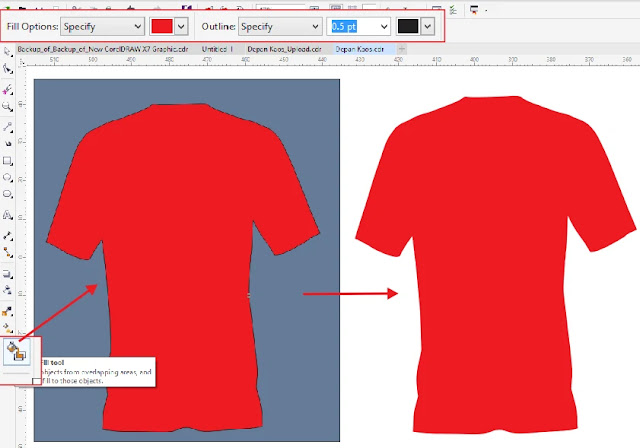 Cara Mudah Membuat Desain Kaos CorelDraw Cara Mudah Membuat Desain Kaos CorelDraw