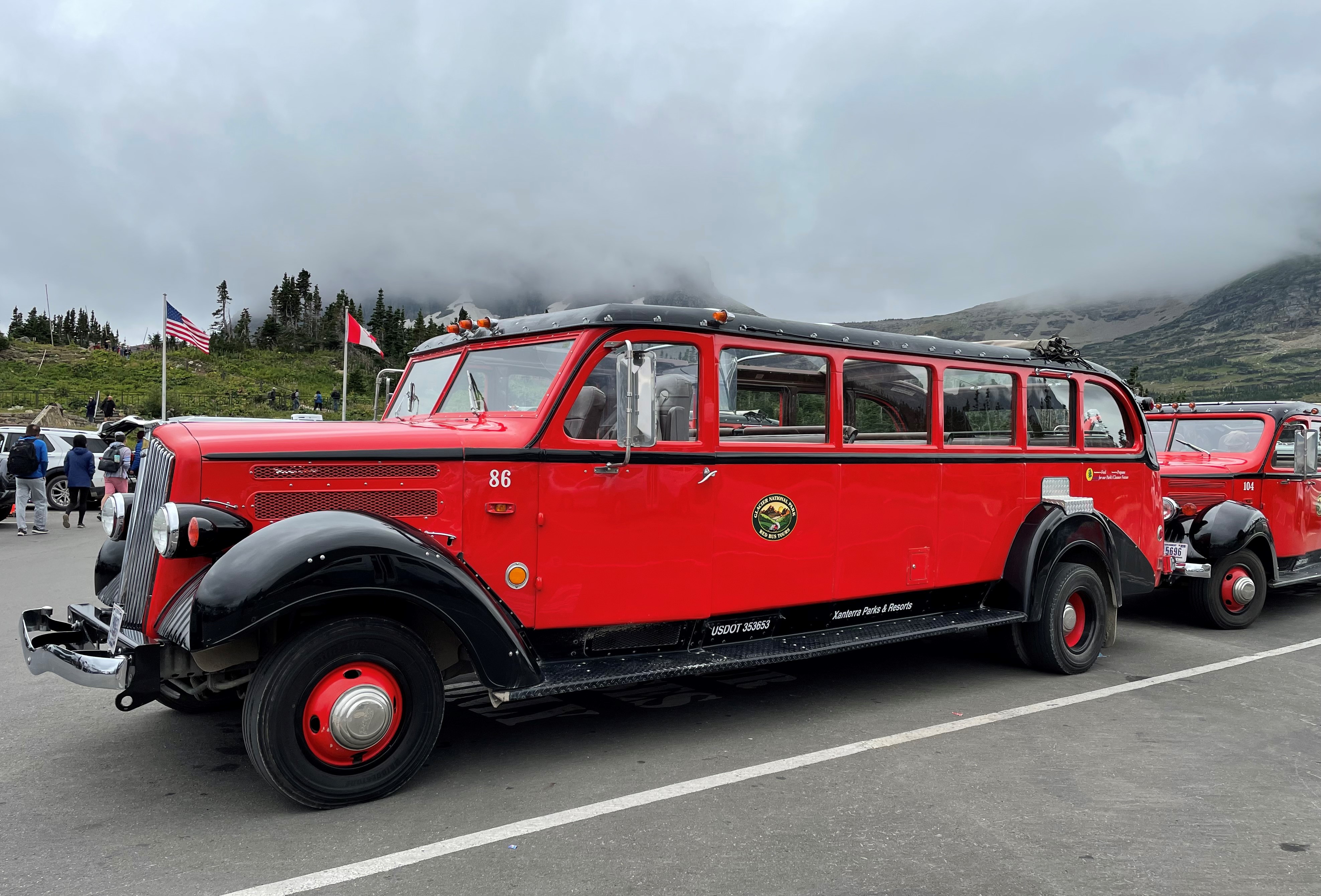 Marty & Janell's BIG Retirement Adventure Glacier National Park