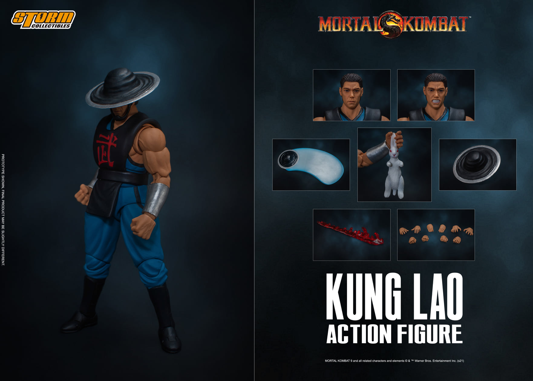 Mortal Kombat 2 Kung Lao 1/12 Scale Figure by Storm Collectibles