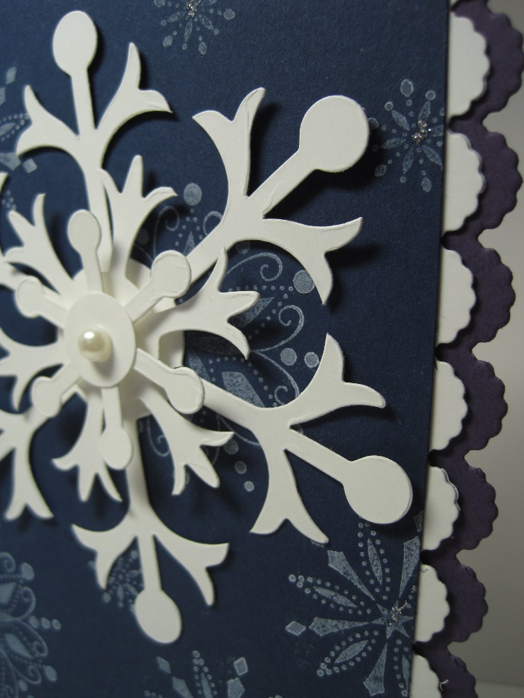 Fiona stamps ...: Snowflake Card