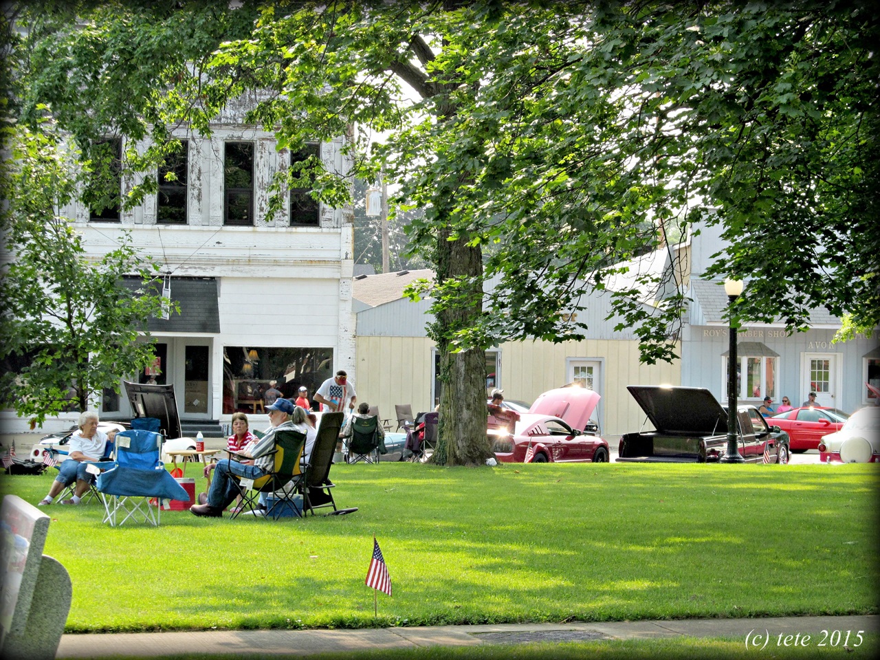 Oakland, Il...worth a second glance Oakland VFW Post Flag Disposal
