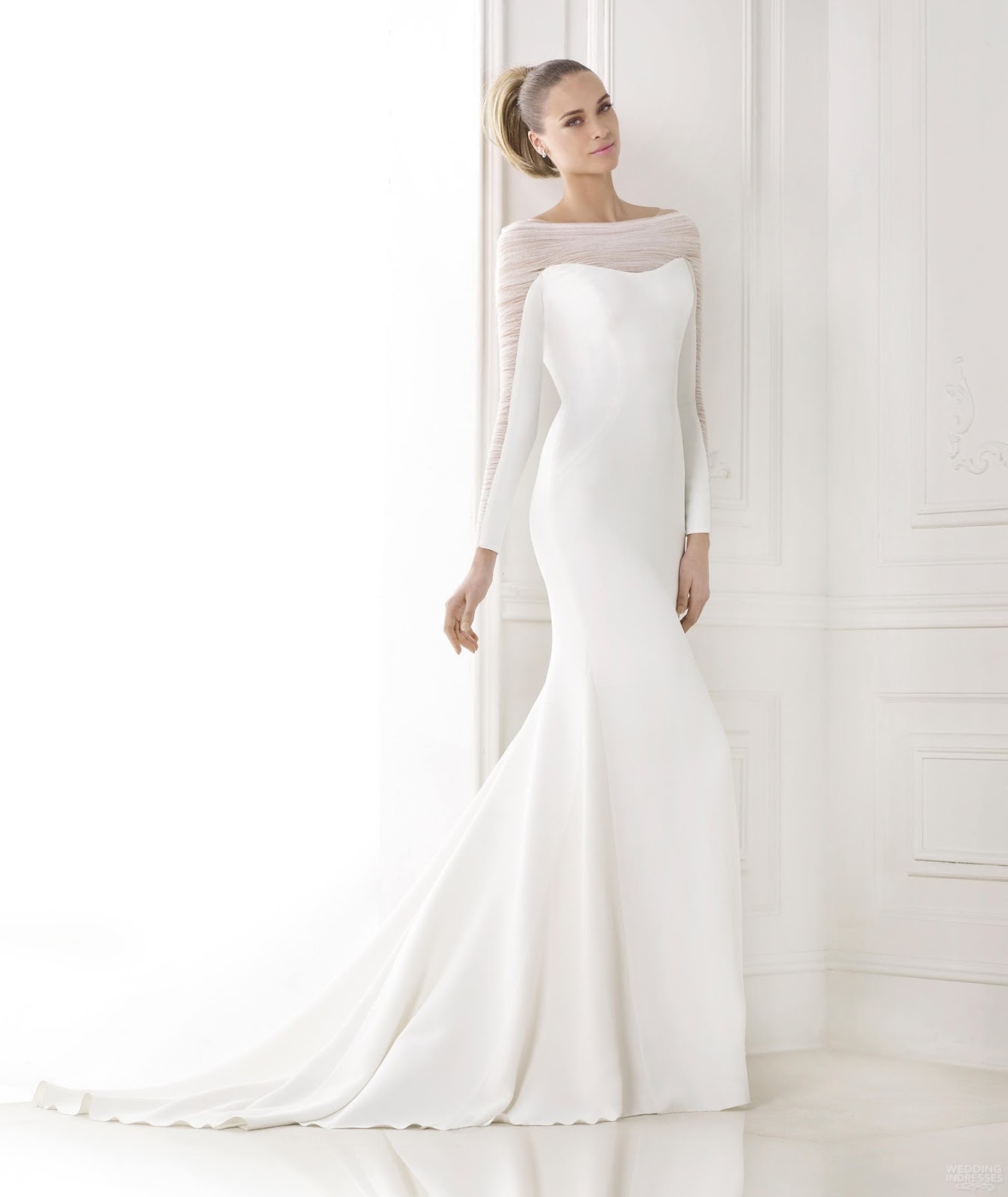 Wedding Dresses Cold Climates With Sleeves Wedding Dresses Plus Size Long Sleeve