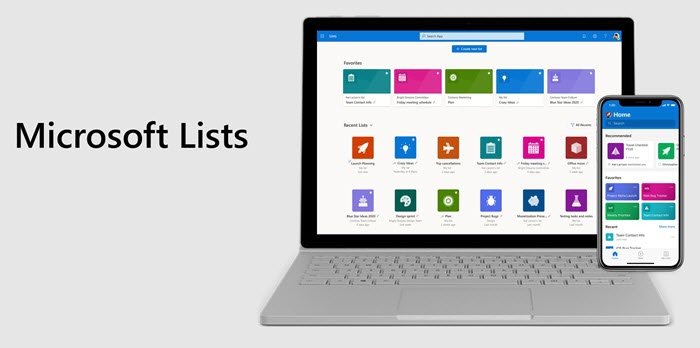 Listas de Microsoft