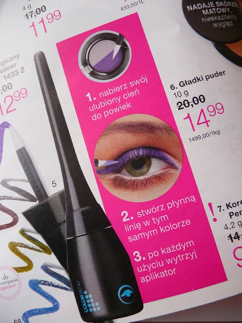 Avon Color Trend, eyeliner w żelu, clear eyeliner