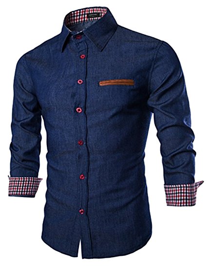 Coofandy Men's Casual Dress Shirt Button Down Shirts | Easy Buy