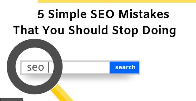 simple seo mistakes stop making google search engine optimization errors