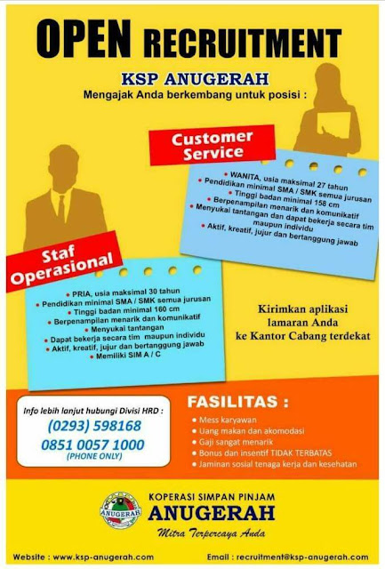 Contoh Iklan Lowongan Pekerjaan & Penerimaan Karyawan Baru - Terbaru