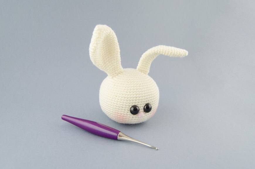 Мастер-класс кролик крючком