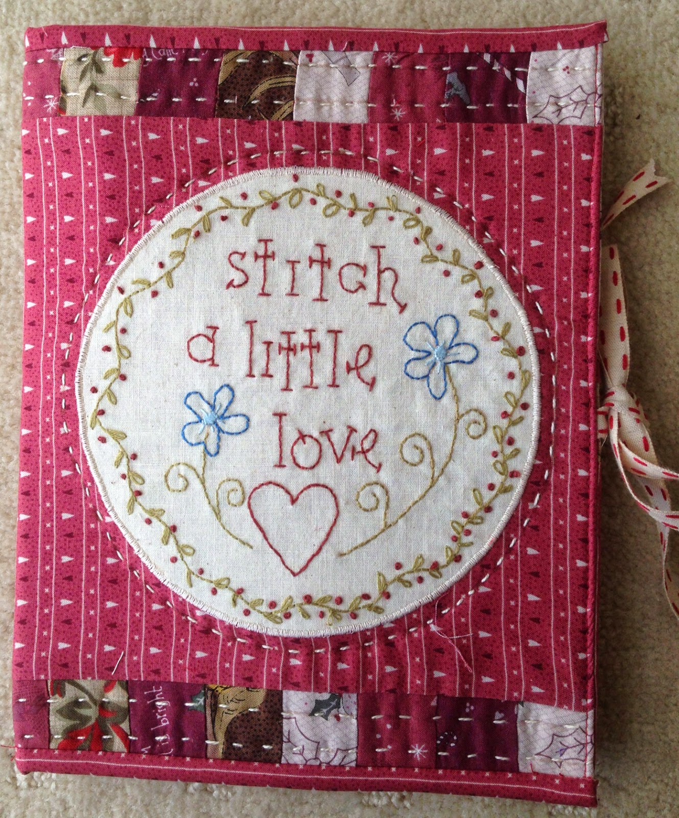 SEW MUCH TO QUILT : PATCHWORK LOVES EMBROIDERY S.A.L. - Project #2 ...