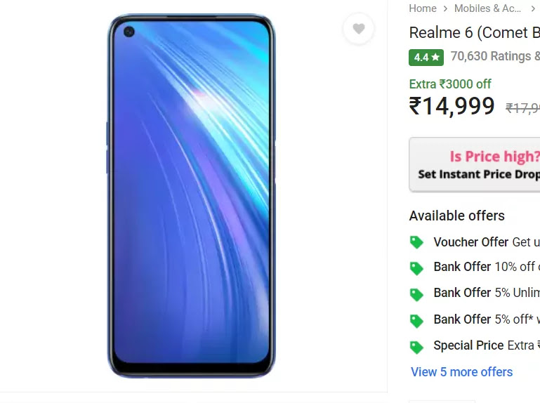 Best Smartphones Under 15000 in india