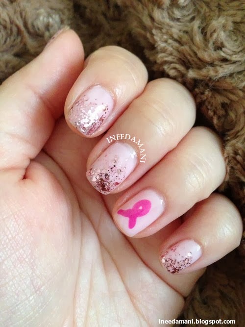 Nail Polish Addict Breast Cancer Awareness