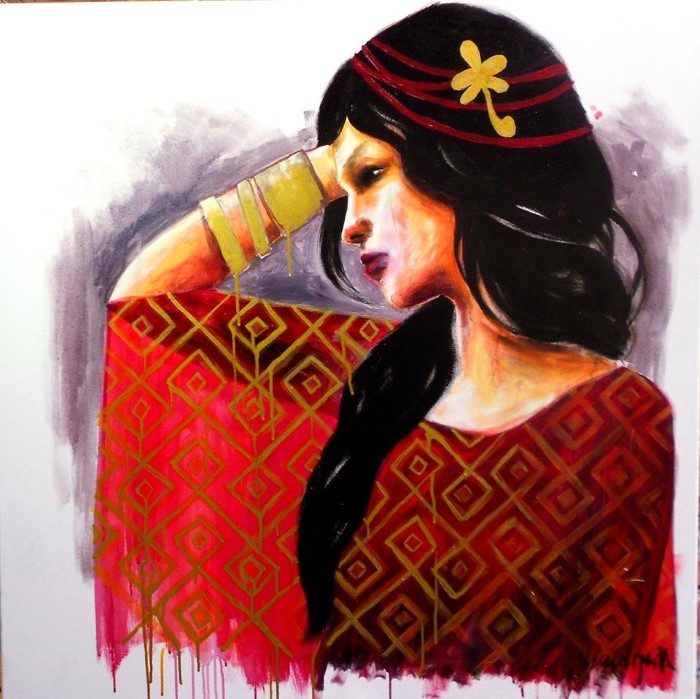 Французский художник Французский художник. Julie Vandeputte