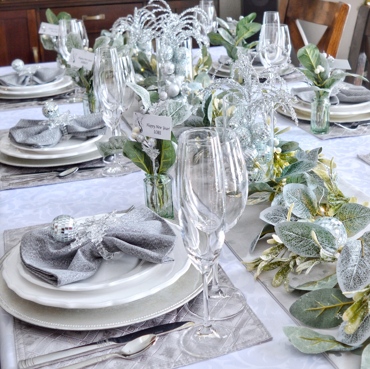 New Year's Eve Tablescape