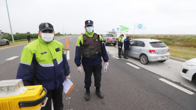 Controles Partido de La Costa El Municipio de La Costa prohíbe el traslado entre sus localidades por una semana