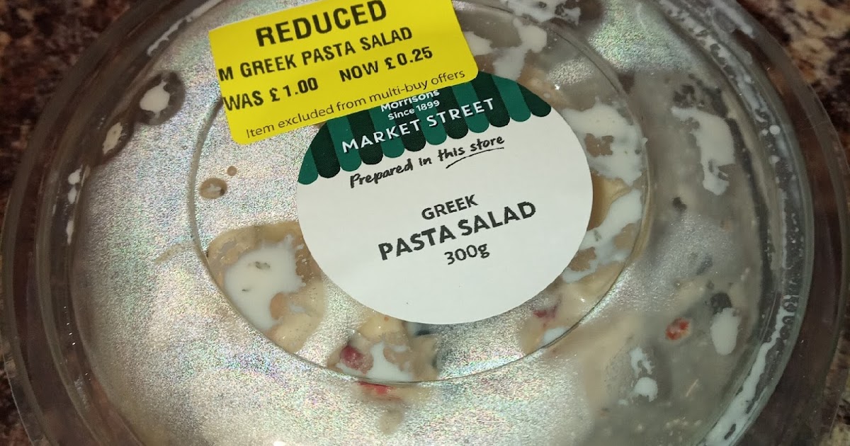 Supersupergirl's Food Reviews Morrisons Greek Pasta Salad review