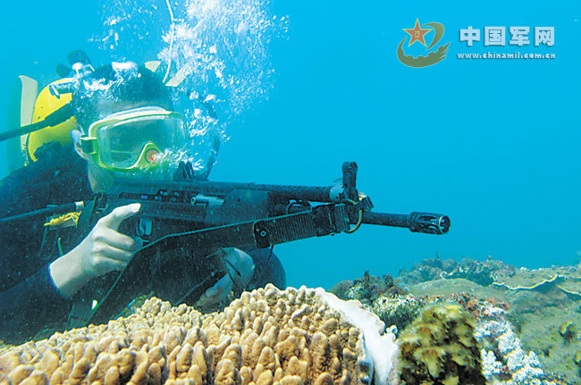 Future War Stories FWS Armory Underwater Firearms by Yoel