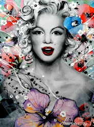 monroe marilyn painting joy marina