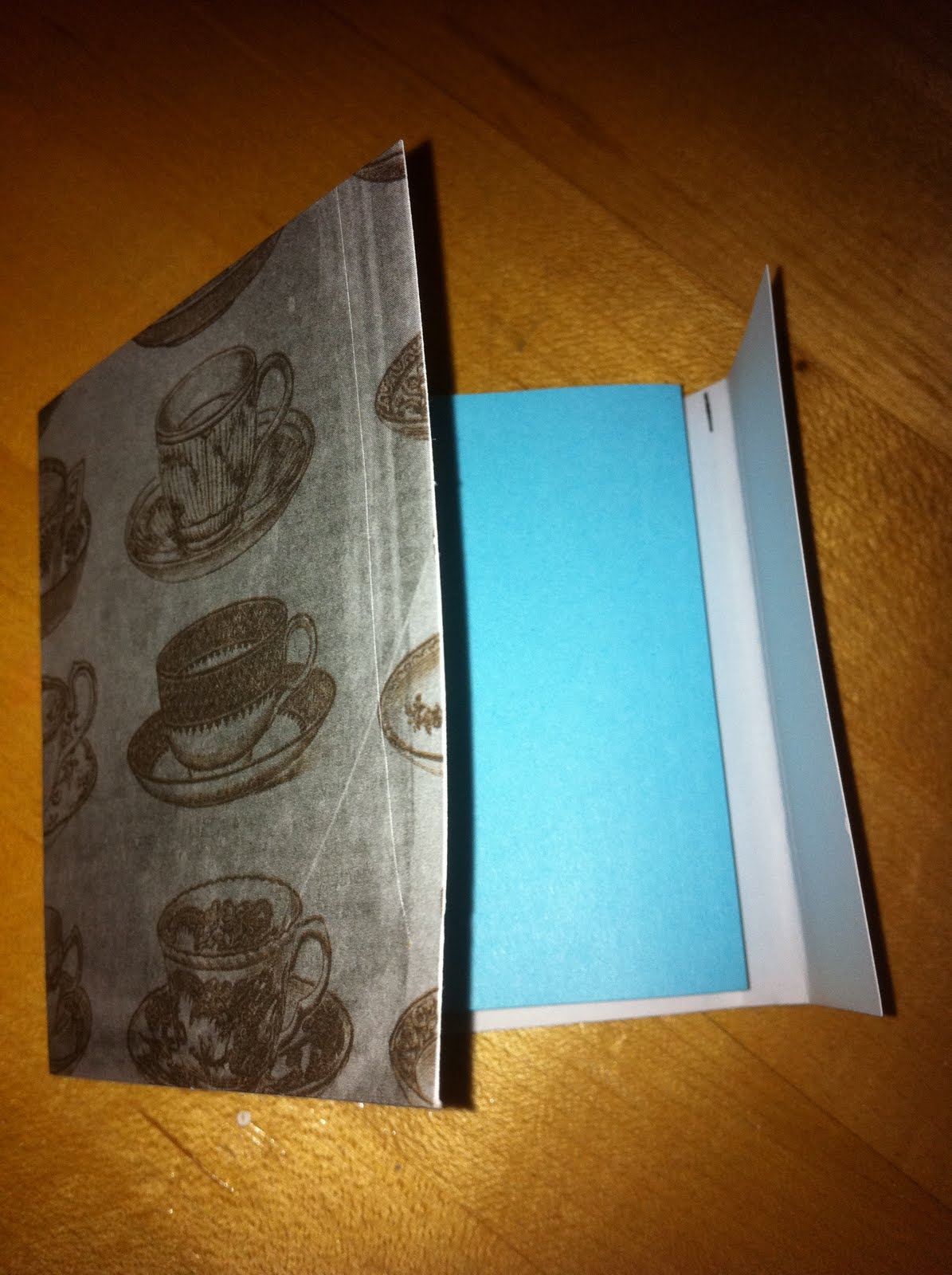 Step 3. Cut 2 3/4" circles out of card stock to use for securing the