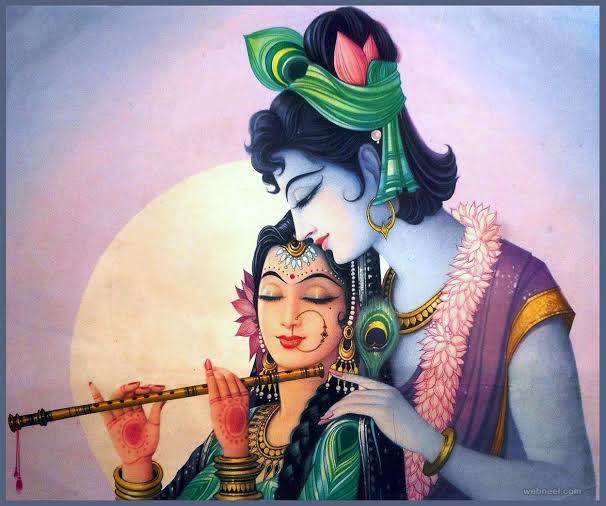 50+ Top Radha Krishna Paintings By Best Indian Artists