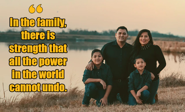 Inspirational quotes about family strength