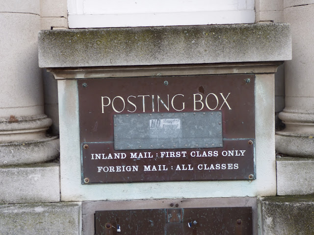 Unusual post boxes on Rochester High Street