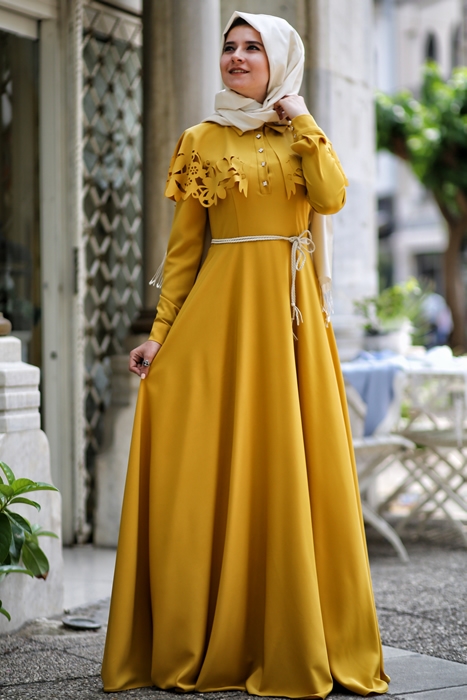 The Latest Hijab Dresses Turkey Winter 2016 2017 Dzair Fashion Today And In The New Post To Modest Elegance Offering You A Wonderful Hijab Dresses For Veiled Womens Turkish Taste Attractive Colors