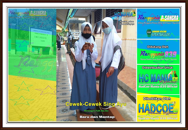 Gambar Soloan Spektakuler - Gambar Siswa-Siswi SMA Negeri 1 Ngrambe Cover Putih Abu-abu - 14 RG