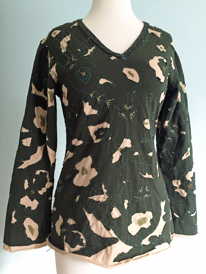 Alabama Chanin TShirt Gather & Make