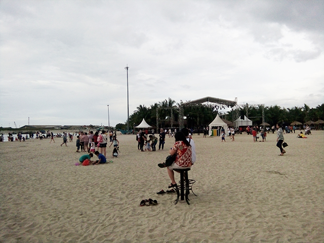 Ancol Beach City, Mal dengan Hamparan Pasir Putih
