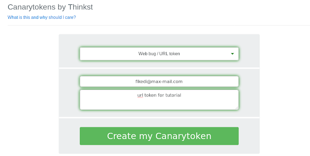 url token