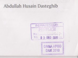 Stempel sumber dana-Qalbun Salim