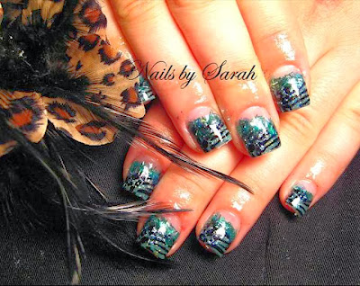 Nice Cheetah Nail Art