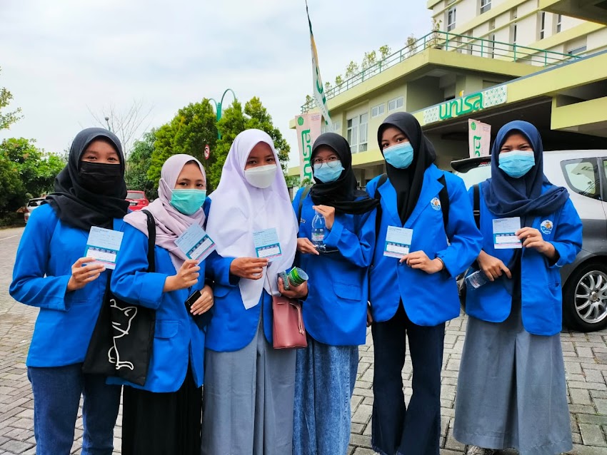 Vaksin dosis 2 di UNISA untuk siswa SMK Muhammadiyah Berbah