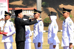 Presiden Jokowi Lantik 1.456 Pamong Praja Muda IPDN 