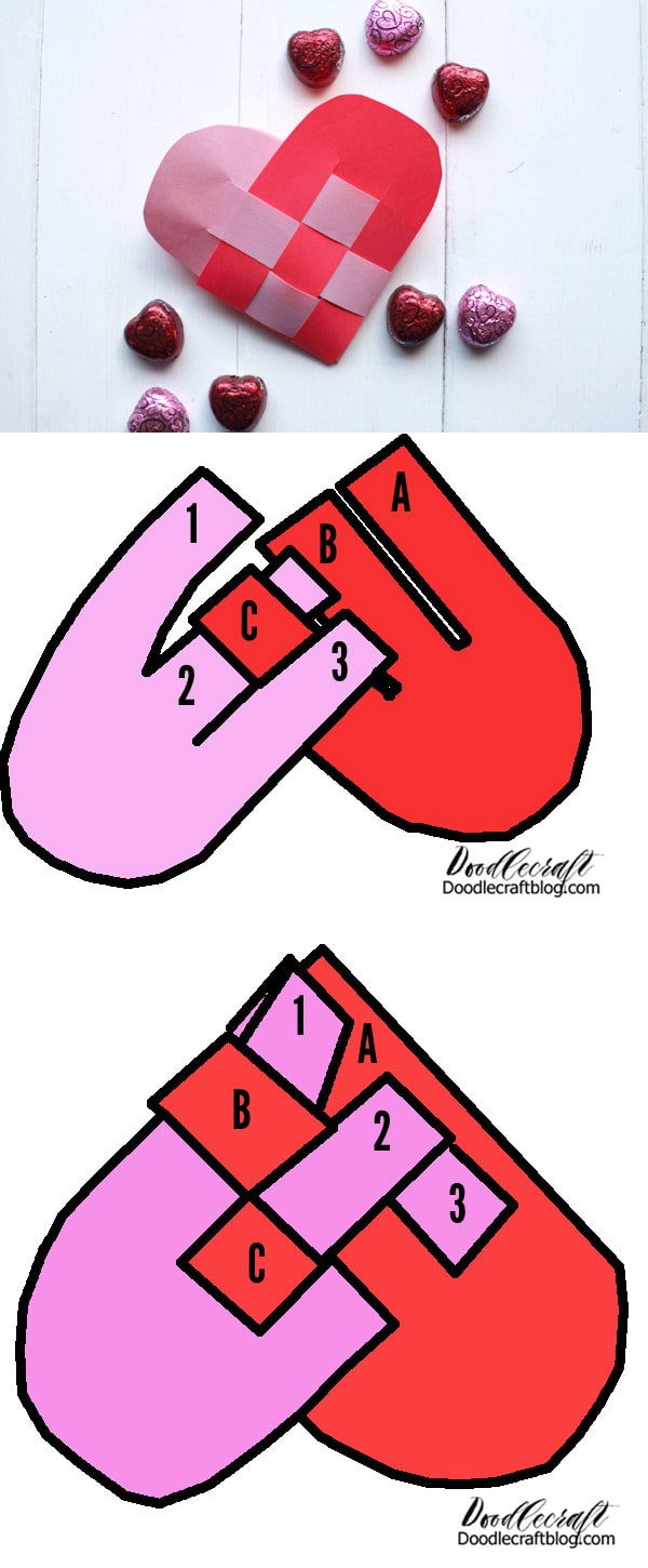 How to Make a Woven Paper Heart Basket for Valentine's Day