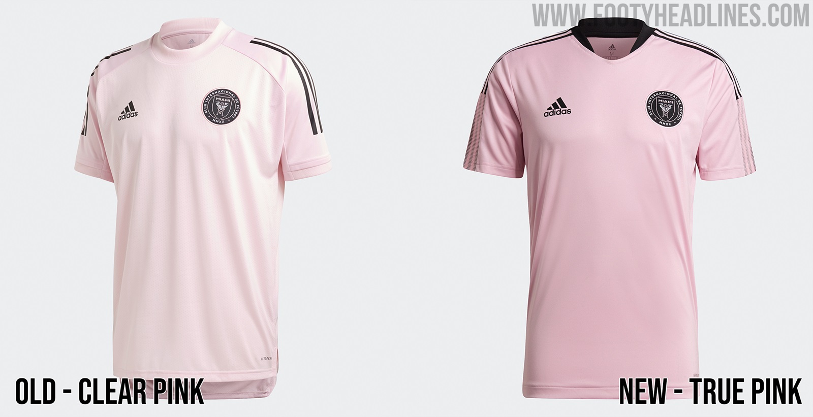 adidas 2022-23 Inter Miami CF Home Jersey - True Pink-Black